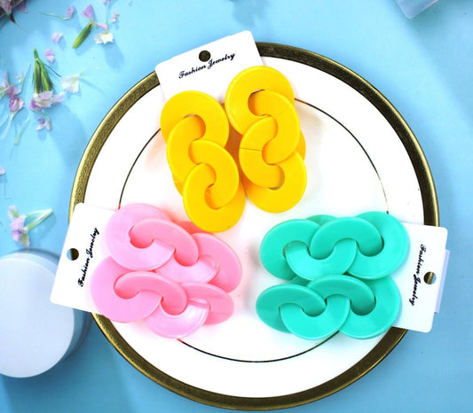 Pack Of 3pc Quirky Earring For Girls EAR-047