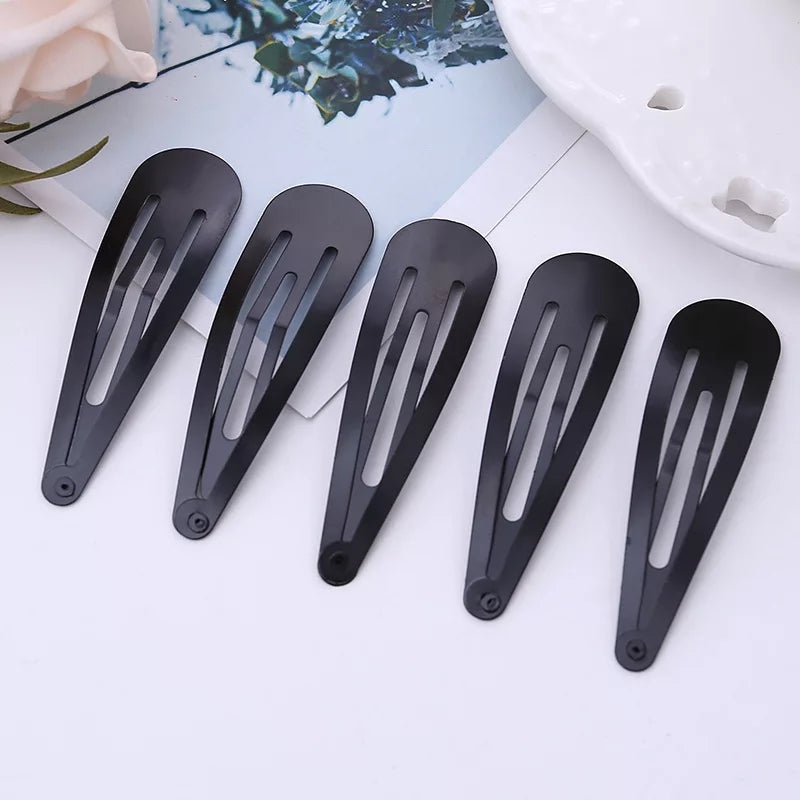 Small 120pcs Hair Tictac Glossy Black Color (SMALL-02)