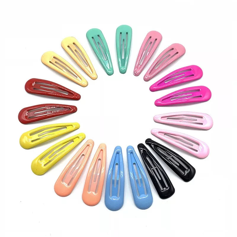 Multicolor 60pcs Hair Tictac Glossy Mix Color (MEDIUM-MIX)