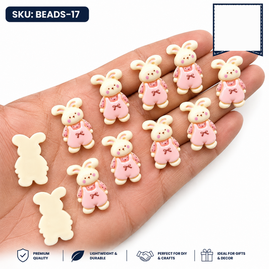 20pc Cartoon Character Beads for DIY Crafts, Accessories & Decoration (BEADS-17)