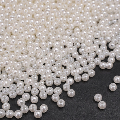 100gm Pearl Beads For Making Hair Accessories, Jewellery, DIY Crafts (Mix Beads 61)