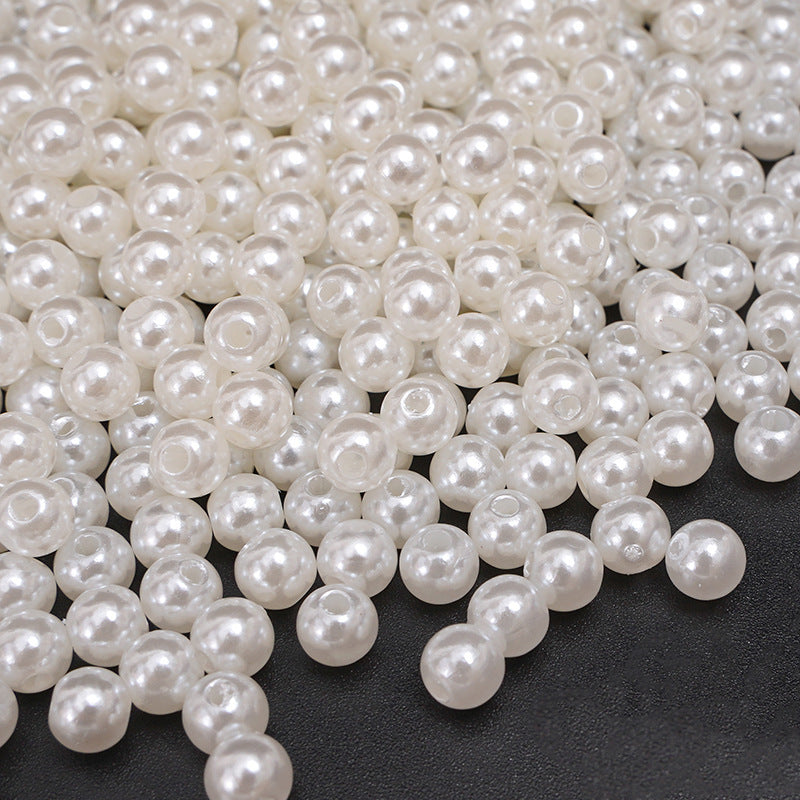 100gm Pearl Beads For Making Hair Accessories, Jewellery, DIY Crafts (Mix Beads 61)